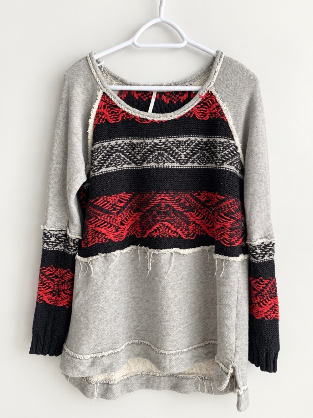 Free People Sweater women’s S 100% cotton Retro style